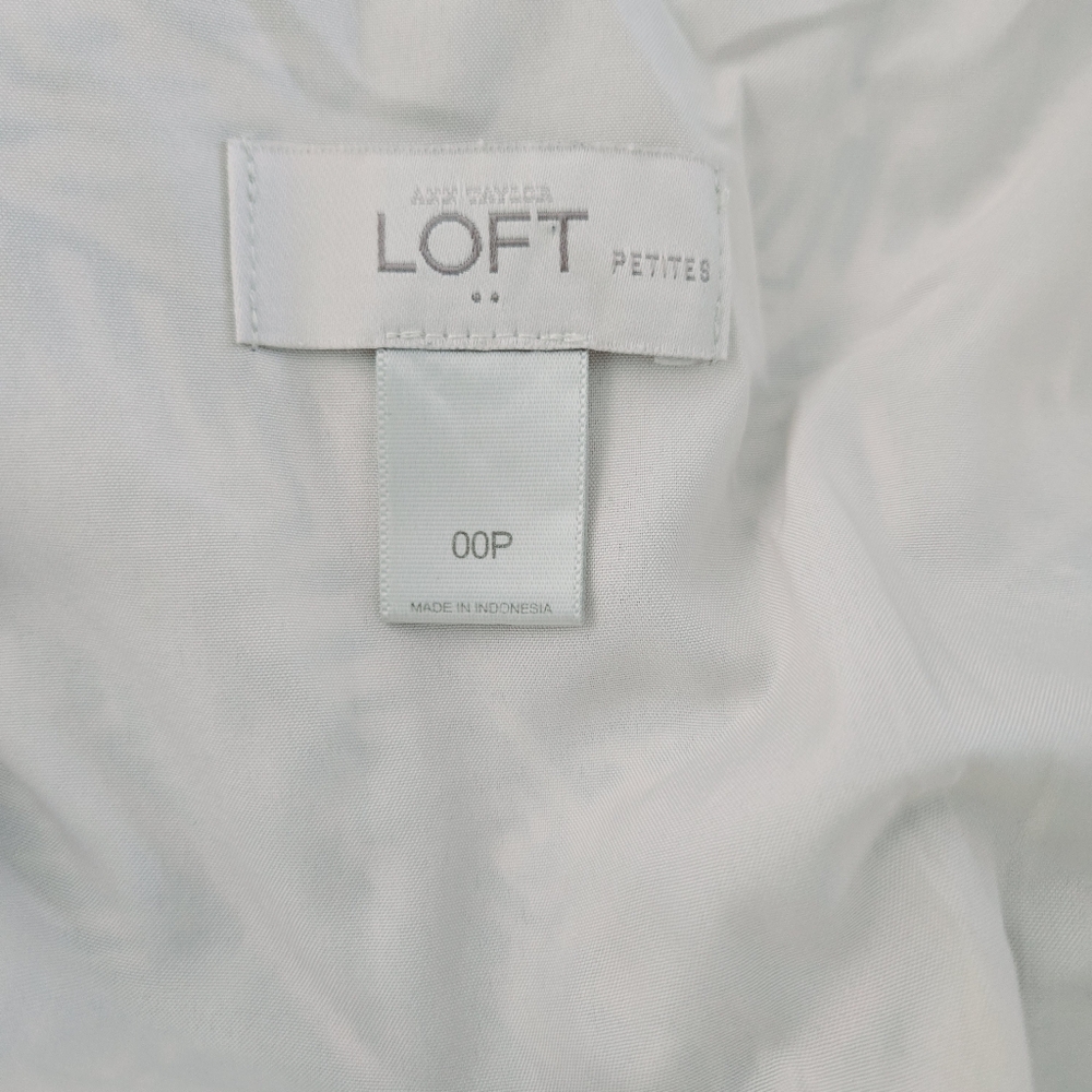 Loft Rayon Black Beige Tribal Pattern Sleeveless … - image 7